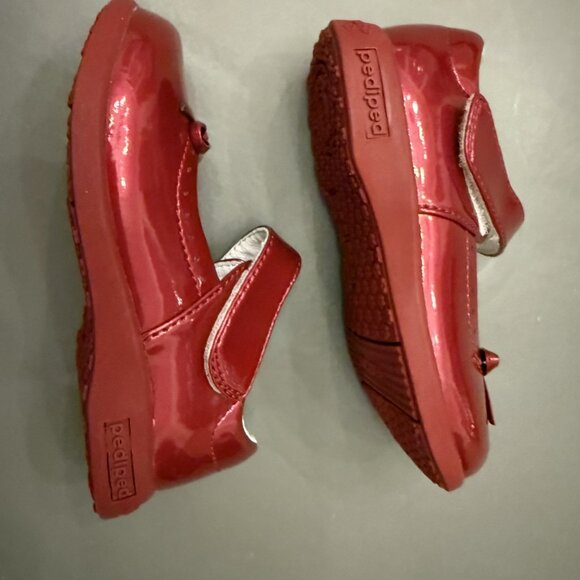 pediped isabella red patent shoes - Picture 2 of 8